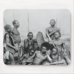 Krieger, Belgian Congo, 1894 Mousepad