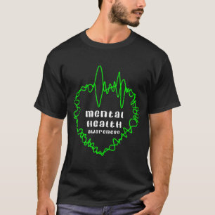 Krieger Berater für psychische Gesundheit Awarenes T-Shirt