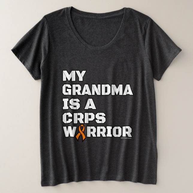 Krieger/Block/Oma...CRPS Plus Size T - Shirt (Design vorne)