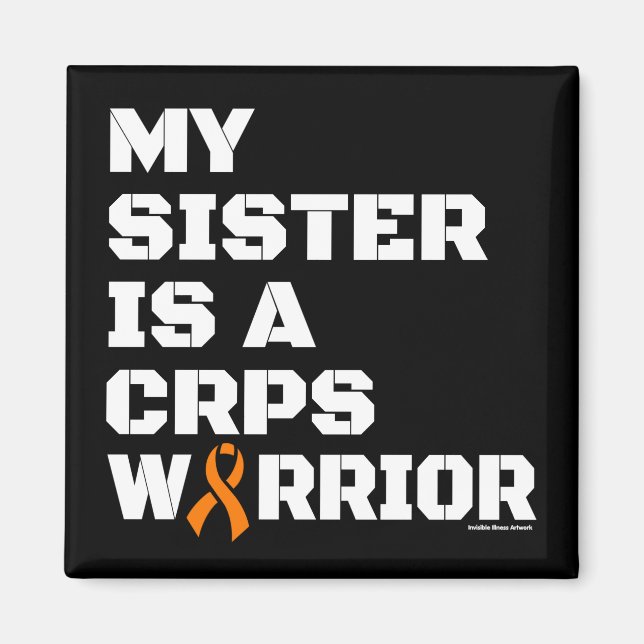 Krieger/Block/Schwester...CRPS Magnet (Vorne)