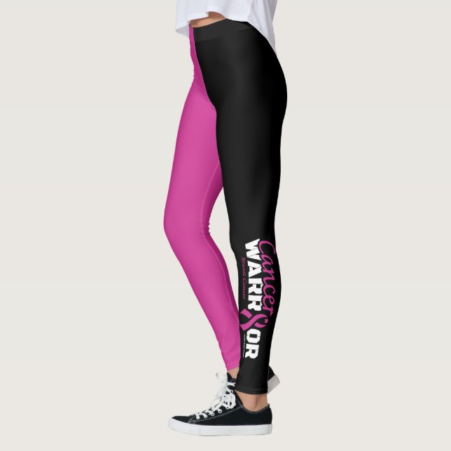 Krieger...Brustkrebs Leggings (Links)