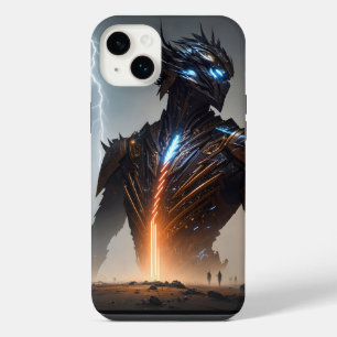 Krieger Cyborg Blitz iPhone 14 Plus Hülle