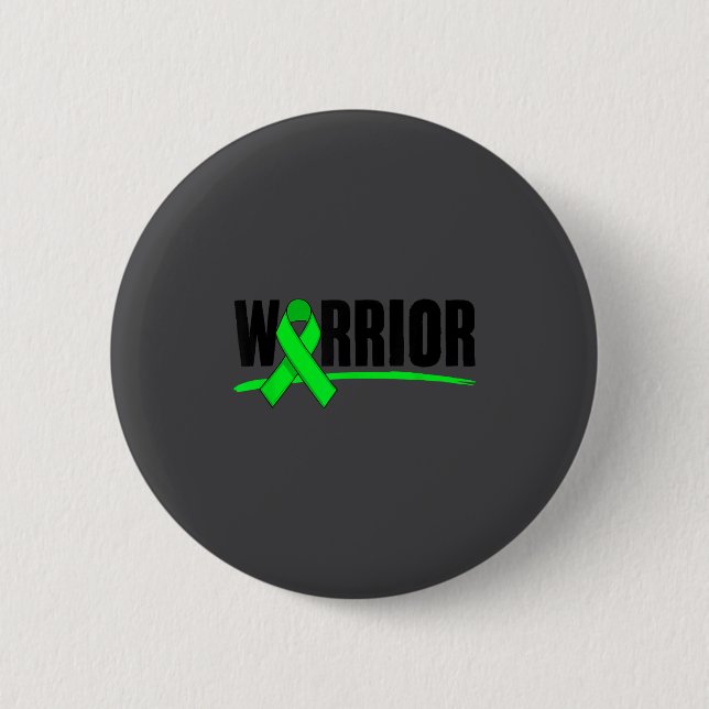 Krieger Depression Angst Bewusstsein für psychisch Button (Vorderseite)
