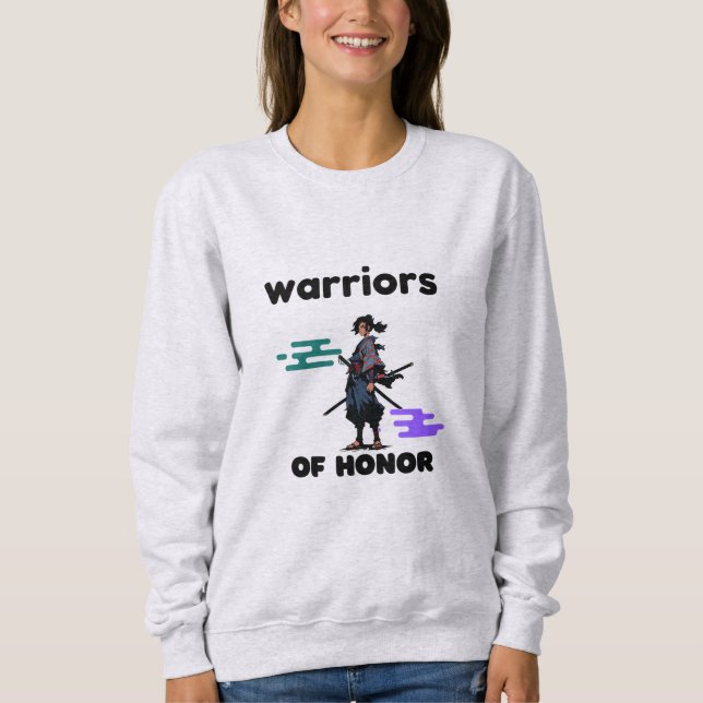 Krieger der Ehre Sweatshirt (Vorderseite)