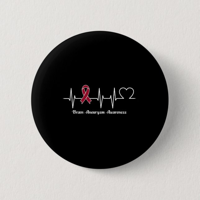 Krieger des Herzschlages Button (Vorderseite)