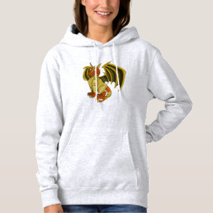 Krieger-Drache Cartoon Sweatshirt