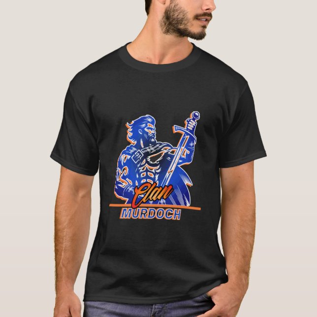 Krieger-Erbe-Design des Clans Murdoch T-Shirt (Vorderseite)