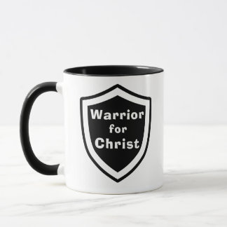 Krieger für Christliche Tasse