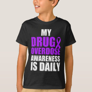 Krieger für das Bewusstsein für Drogenüberdosierun T-Shirt