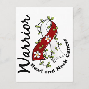 Krieger für Kopf- und Nackenkrebs 15 Postkarte