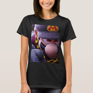Krieger-Gesicht-Kunst-T-Shirt Stammeskrieger-Gra T-Shirt