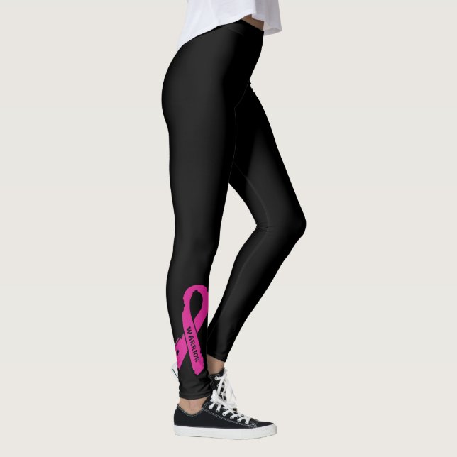 Krieger heftiger Band… Brustkrebs Leggings (Rechts)