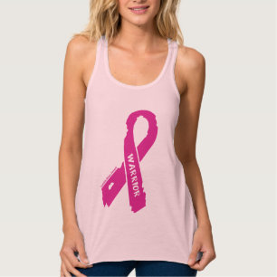 Krieger heftiger Band… Brustkrebs Tank Top