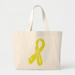Krieger heftiger Band… Endometriosis Jumbo Stoffbeutel