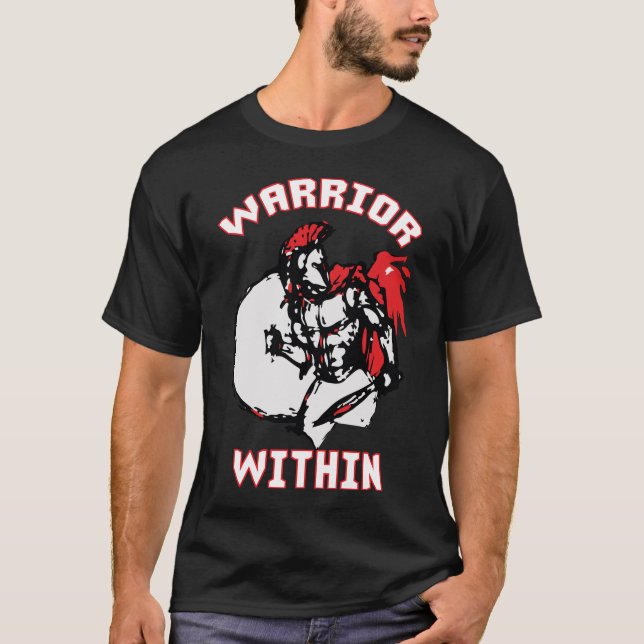 Krieger innerhalb T-Shirt (Vorderseite)
