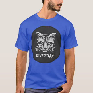 Krieger Katze Riverclanhunderclan Freund T-Shirt