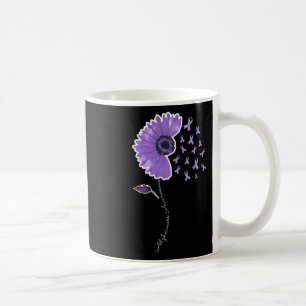 Krieger Lila Sonnenblume Hübsches Band Kaffeetasse