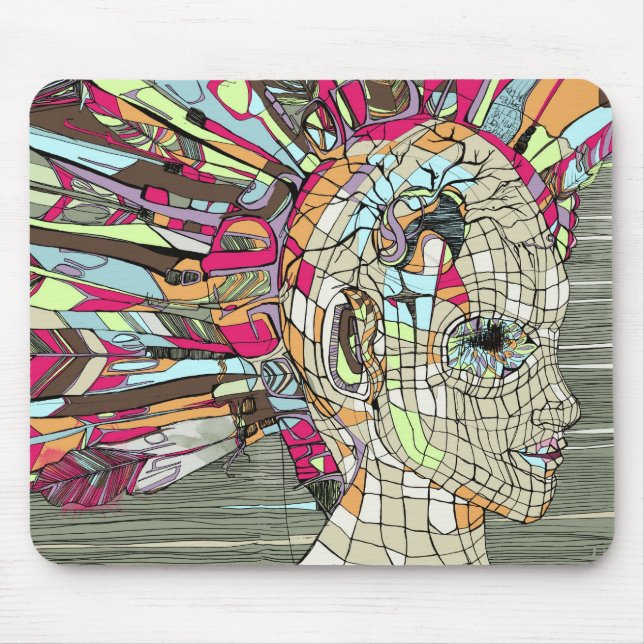 Krieger Mousepad (Vorne)