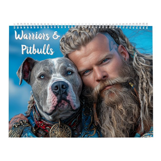 Krieger & Pitbull Hundeheroen Kalender (Titelbild)