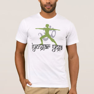 Krieger-Pose Iyengar Yoga-T - Shirt