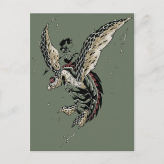Krieger Postkarte