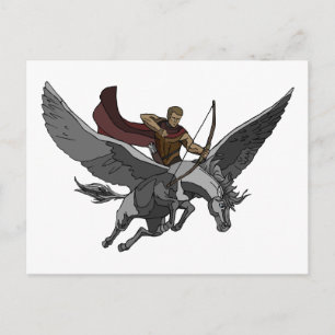 Krieger Postkarte