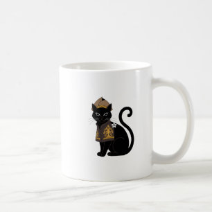 Krieger Schwarze Katze Kaffeetasse