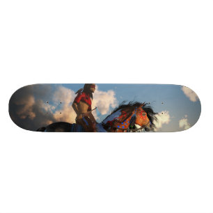 Krieger und Schlachtross Skateboard