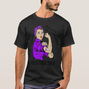 Krieger - unstrukturierbare Lila Ribbon-Demenz Kri T-Shirt