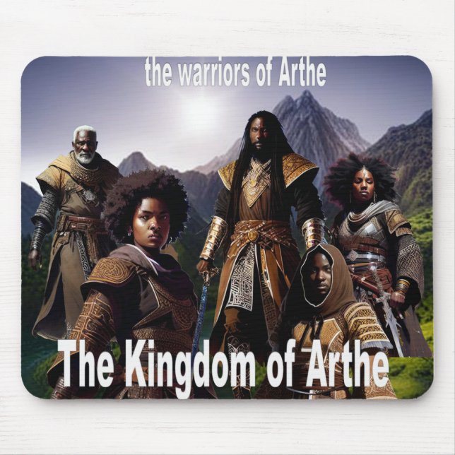 Krieger von Arthe Mousepad (Vorne)