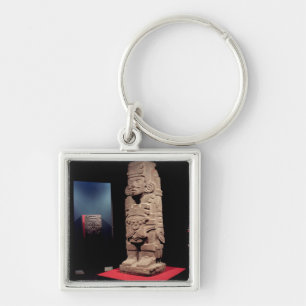 Krieger, von der Toltec Kultur Schlüsselanhänger