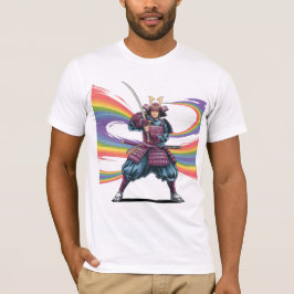 Krieger von Pride LGBTQ+ T - Shirt - Samurai-Krieg
