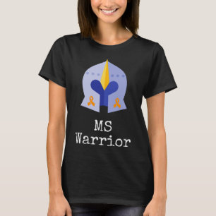 Krieger-W-Ritter und Orange-Ribbons für Frau Aware T-Shirt