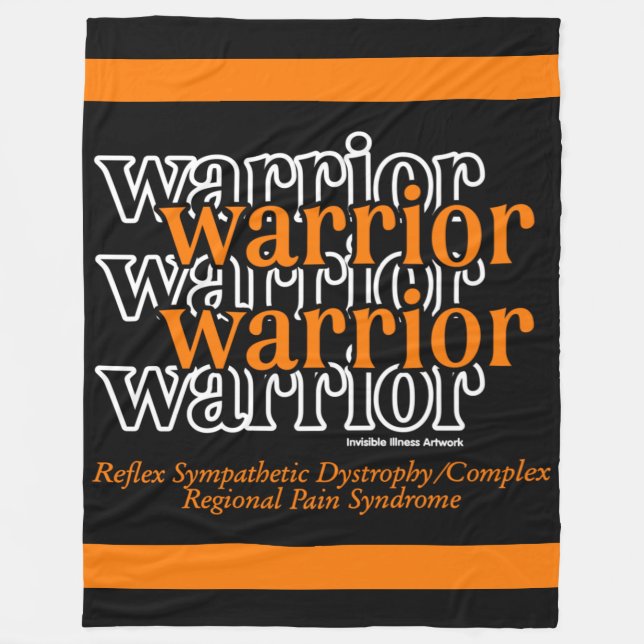 Krieger/Wiederholt... RSD/CRPS Fleece Blanket (Vorderseite)