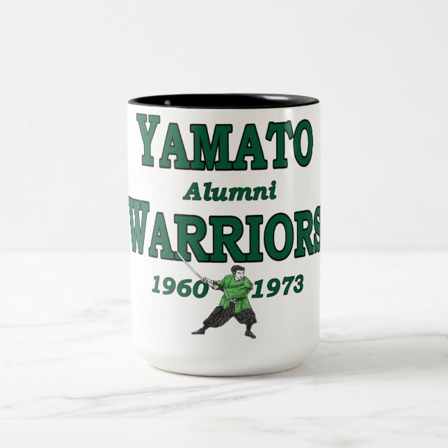 Krieger Yamatos HS Japan Zweifarbige Tasse (Mittel)