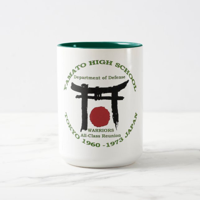 Krieger Yamatos HS Japan Zweifarbige Tasse (Mittel)