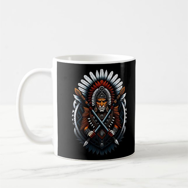 Kriegergeist entfesselt kaffeetasse (Links)