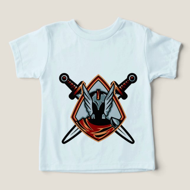 Kriegerhelm Baby (Design Vorderseite)