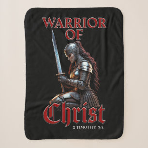 Kriegerin Christi 2 Timotheus 2:3 Christlich Sherpadecke