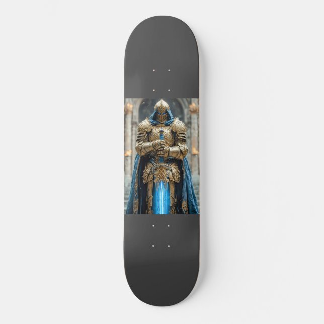 Kriegerin Skateboard (Vorderseite)