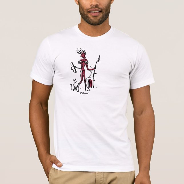 Kriegerin T-Shirt (Vorderseite)