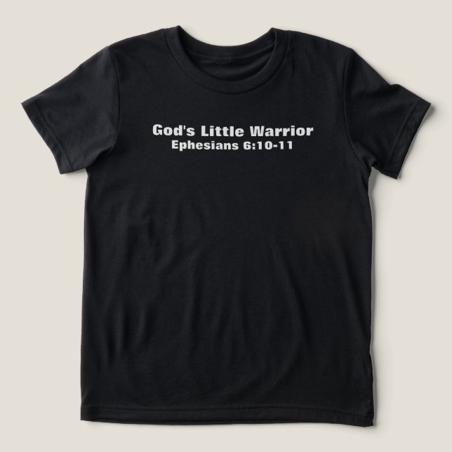 Kriegerin Tri-Blend Shirt (Design Vorderseite)