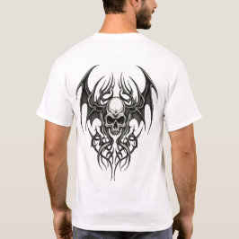 Kriegerischer Stammes-Schädelkamm T-Shirt