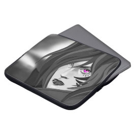 Kriegermanschette mit fuchsia-Augen Laptopschutzhülle