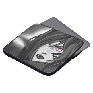 Kriegermanschette mit fuchsia-Augen Laptopschutzhülle