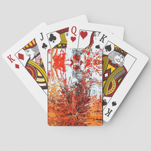 Kriegerpferd 'In heiliger Matratzenzucht' Spielkarten (Rückseite)
