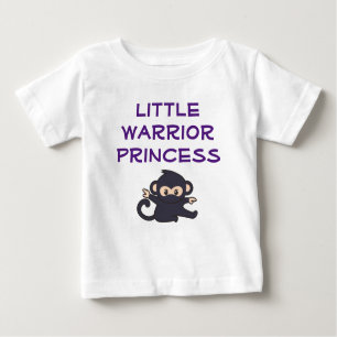 Kriegerprinzessin Funny Niedlicher Cartoon Ninja M Baby T-shirt