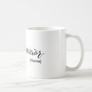 Kriegers-Gewohnheit Kaffeetasse
