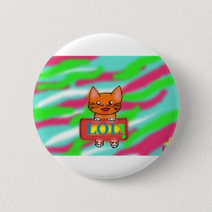 Kriegers-Katzen Button
