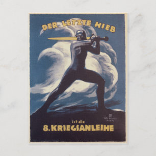 Kriegianleihe Propaganda Poster Postkarte